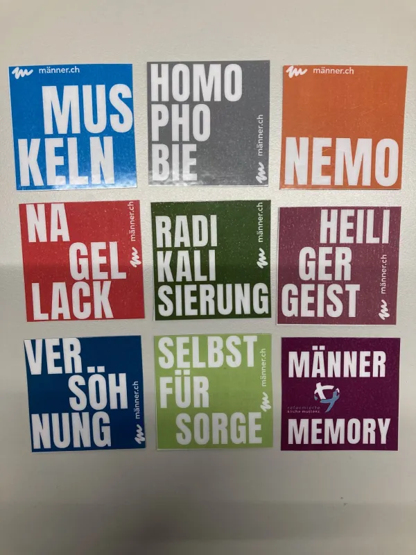 Männer Memory (Foto: Markus Bürki) Männer Memory (Foto: Markus Bürki)