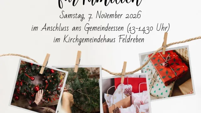 Flyer Adventskranzbinden 2026 (Foto: Sara Stöcklin) Flyer Adventskranzbinden 2026 (Foto: Sara Stöcklin)